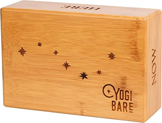 Bloque de yoga de madera